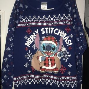 Disney Stitch Christmas Ugly Sweater!!